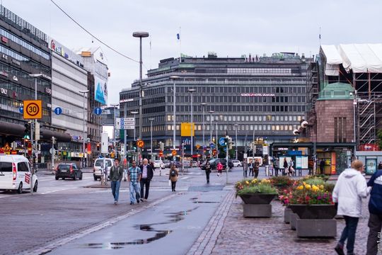 Objet différent dans Helsinki