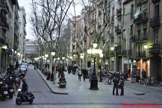 Objet différent dans Barcelone