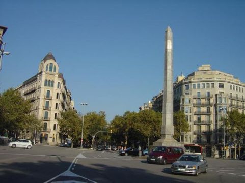 Objet différent dans Barcelone
